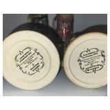 Set of 4 Limited Edition Schmid Christmas Beer Steins 1971-1974