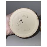 Pair of Vintage German Beer Steins with Relief Scenes