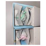 Pair of Lladro Christmas Bells 1987 and 1988 with Boxes