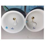 Pair of Lladro Christmas Bells 1987 and 1988 with Boxes