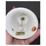 Set of 3 Collectible Porcelain Bells - Schmid, Enesco, Hallmark