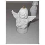 Set of 4 Vintage Ceramic Angel and Figurine Bells