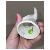 Set of 4 Vintage Ceramic Angel and Figurine Bells