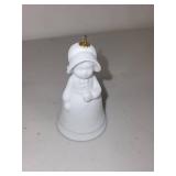 Set of 4 Vintage Ceramic Angel and Figurine Bells