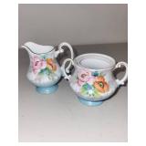 Collection of Occupied Japan Porcelain Figurines and Precious Moments Figures