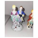 Set of 5 Occupied Japan Porcelain Figurines
