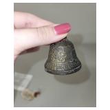 Collection of Decorative Bells and Miniature Trinket Boxes