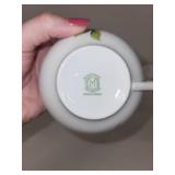 Noritake Hand-Painted Japan Tea Set with Gravy Boat, Cups, Saucers, and Ladle