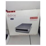 LaCie 16x DVD+RW Double Layer External USB 2.0 Drive with Original Box and Accessories