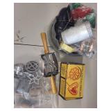 Vintage Baking and Pastry Tool Collection with Cookie Cutters, Pie Plates, and Bakeware