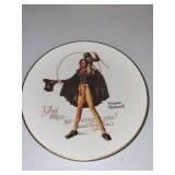 Collection of 4 Collector Plates - Norman Rockwell & Rorstrand Sweden Limited Editions