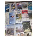 Vintage Collection of State Road Maps in Box