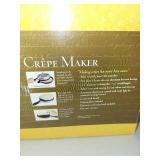 VillaWare Crepe Maker with Plate and Dripping Tray