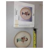 Goebel M.I. Hummel Collectible Bells and Miniature Plate Lot with Boxes