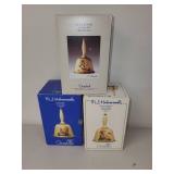 Set of 3 Goebel M.I. Hummel Annual Bells with Boxes (1978, 1979, 1985)