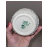 Belleek Ireland Cream and Sugar Set with Creamer and Open Sugar Bowl