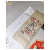 Vintage Collectibles Lot: WWII Iron-On Tattoo, Needle Packets, Recipe Booklets, MAD Books