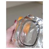 Collection of Cut Glass Decor, Mirrors, and Crystal Clock