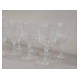 Elegant Crystal Wine Glass Set - 18 Pieces