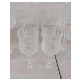 Elegant Crystal Wine Glass Set - 18 Pieces