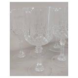 Elegant Crystal Wine Glass Set - 18 Pieces