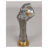Metal Claw Sphere Sculpture Wax Seal Stamp