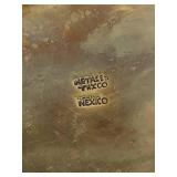 Taxco Brass Abalone Shakers Set