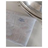 Ornate Baroque Pattern Silverplate Serving Dish