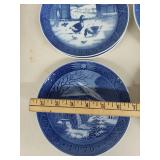 Royal Copenhagen Christmas Plates Set