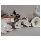 Set of 6 Exquisite Bird Figurines Collection - Goebel, Worcester England, etc.