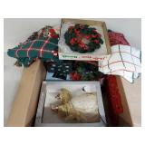 Holiday Decor Assortment Box Lot
