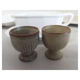 Ceramic and Porcelain Serveware Set with Decorative Basket