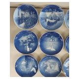 Bing & Grondahl Christmas Plates Collection 1969-1985