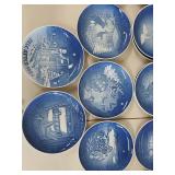 Bing & Grondahl Christmas Plates Collection 1969-1985