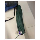 Collapsible Canvas Camping Chairs with Bags - One Zipper Oxidized Shut