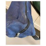 Collapsible Canvas Camping Chairs with Bags - One Zipper Oxidized Shut