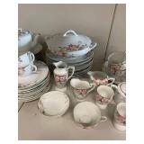Noritake Azalea Floral China Tea Set - Vintage Collection