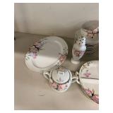 Noritake Azalea Floral China Tea Set - Vintage Collection