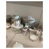 Noritake Azalea Floral China Tea Set - Vintage Collection