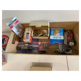 Versatile Hardware Tool Lot with Craftsman Clamp Set, Brushes, Assorted Items