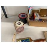 Versatile Hardware Tool Lot with Craftsman Clamp Set, Brushes, Assorted Items