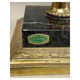 Mixed Decorative Brass and Silver Candlestick Holders Set