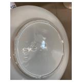 Elegant White Ceramic Soup Tureen Set with Ladle