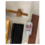 Vintage Tools and Collectibles: Lighthouse Flash Magnifier, Slide Rule, Hand Warmer