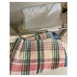Assorted Linens and Textiles Lot - Mixed Home Fabrics