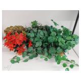 Artificial Flowers and Greenery Home Decor Arrangements