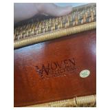 Set of 3 Decorative Woven Serving Baskets