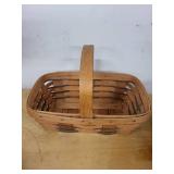 Collection of 4 Woven and Wood Baskets - Longaberger, Mayan Hands, Woven Selections