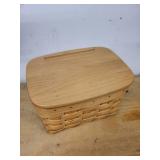 Collection of 4 Woven and Wood Baskets - Longaberger, Mayan Hands, Woven Selections