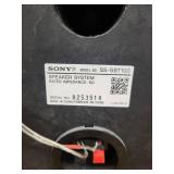 Sony Compact Disc Receiver HCD-SBT100 with SS-SBT100 Speaker System